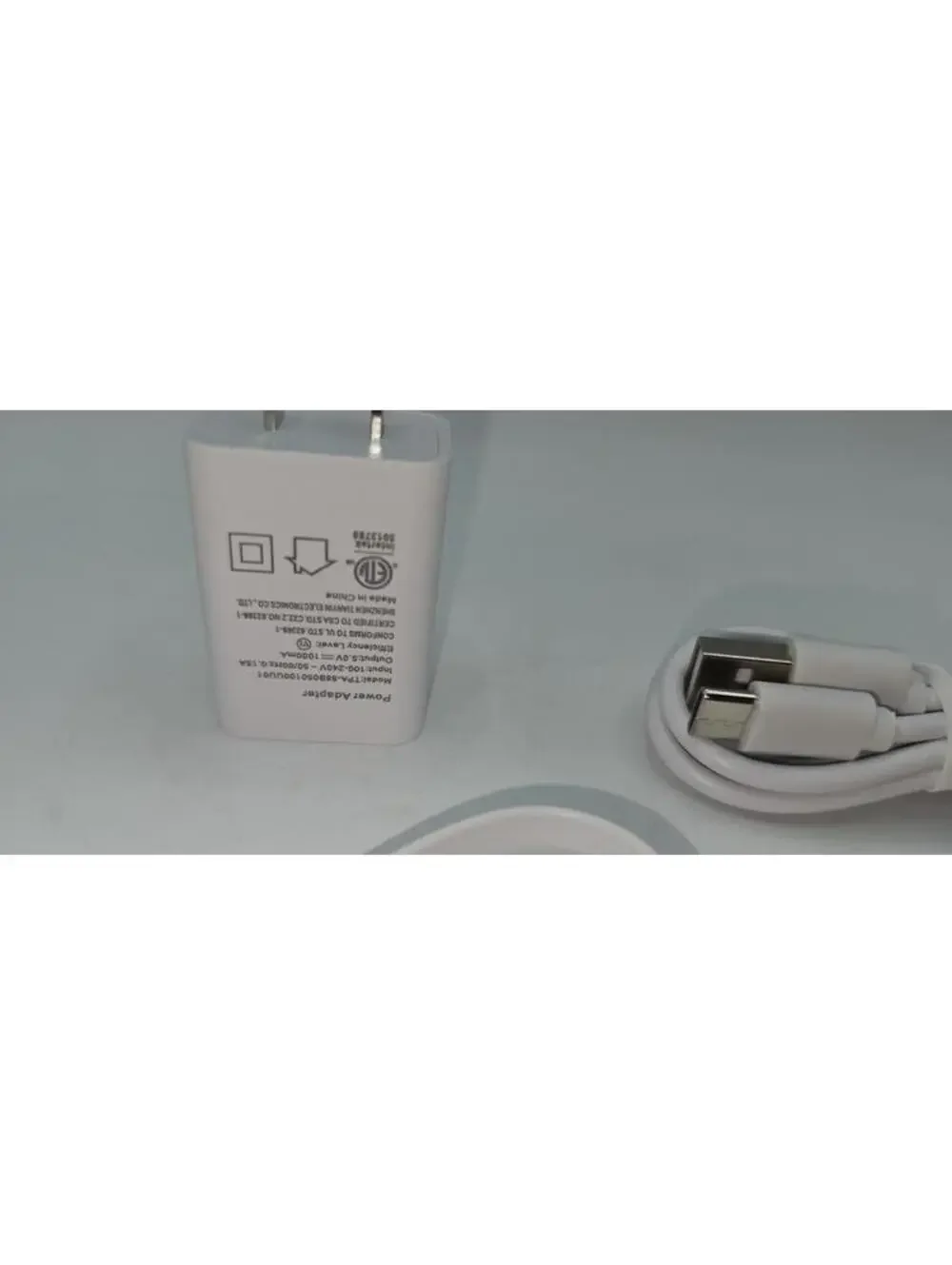 Universal USB Wall Charger with Two Micro-USB Cables